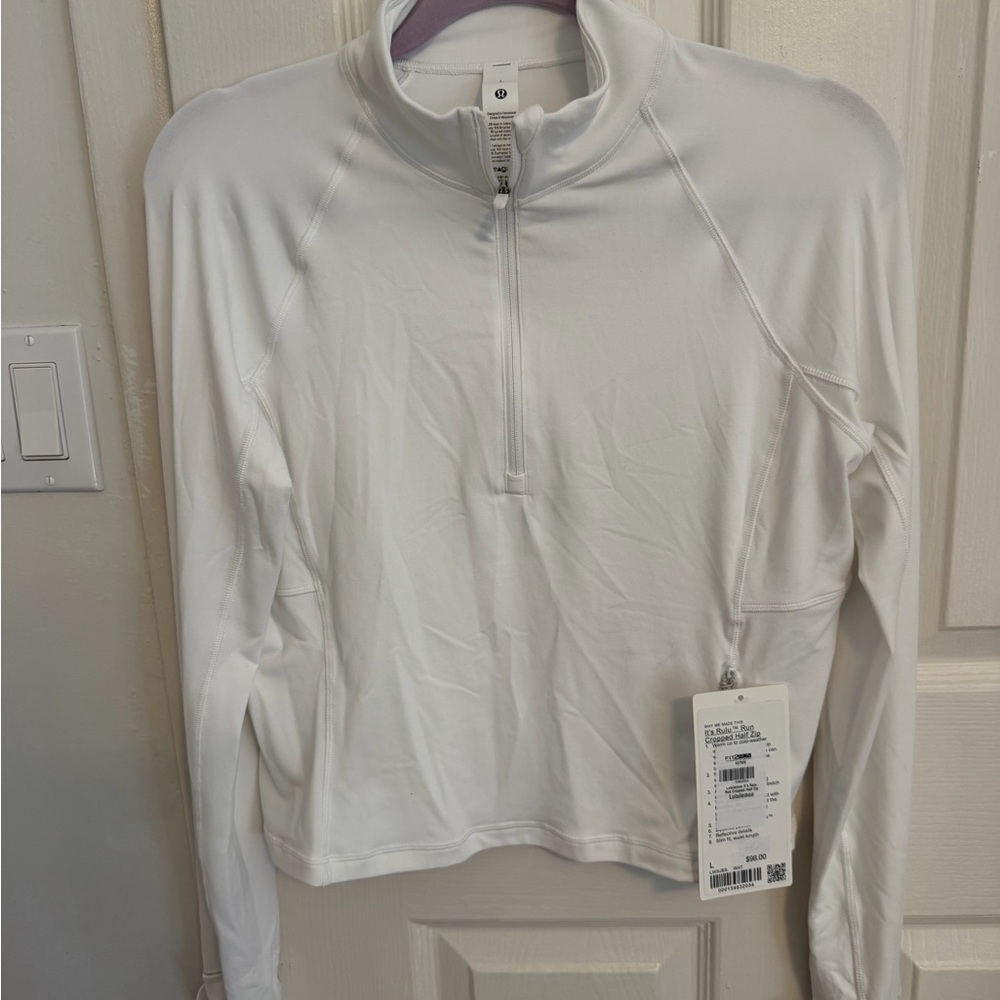 NWT Lululemon Athletica Run Half Zip